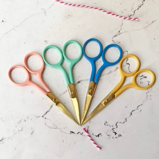 Coloured Embroidery Scissors